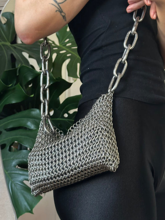 HEAVY DUTY CHAINMAIL BAG