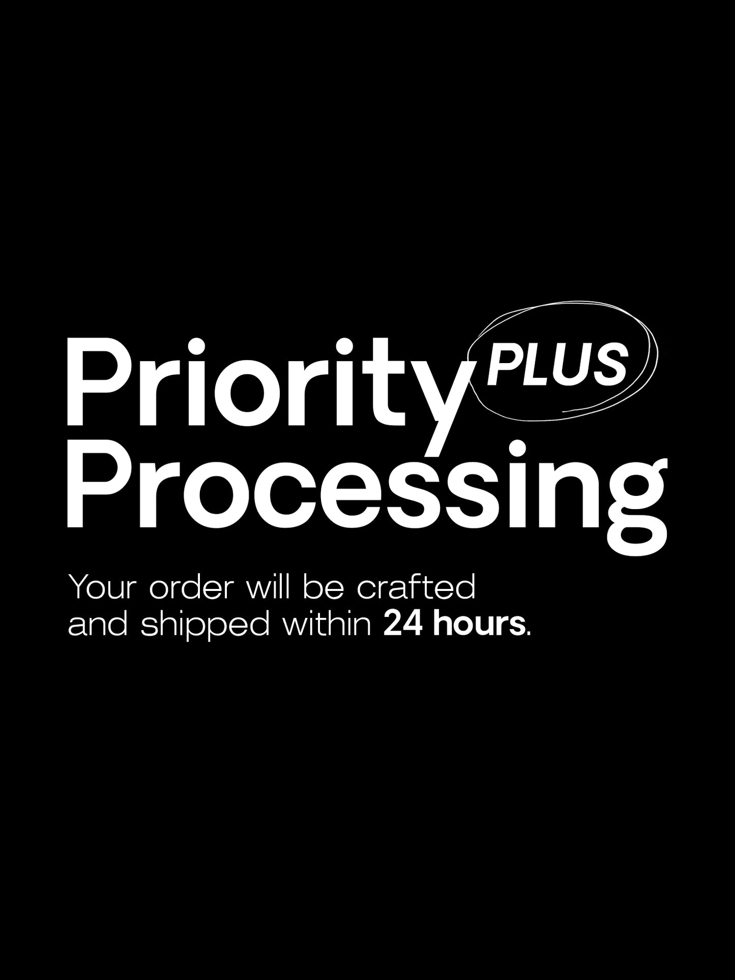 Priority Processing PLUS (24h)