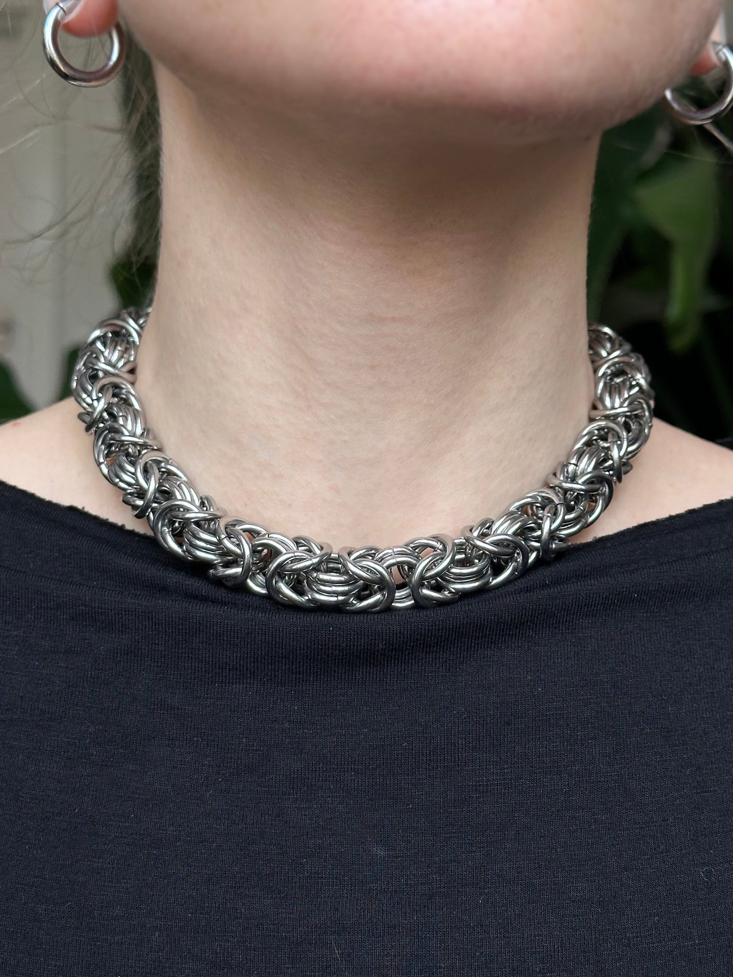 HEAVY BYZANTINE choker