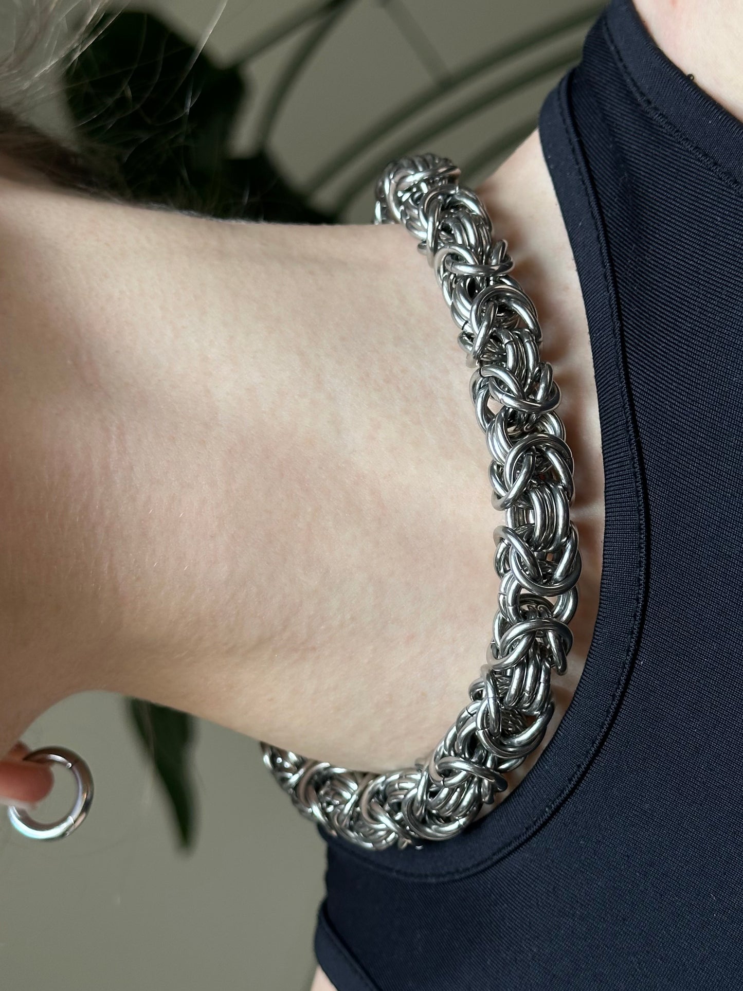 HEAVY BYZANTINE choker