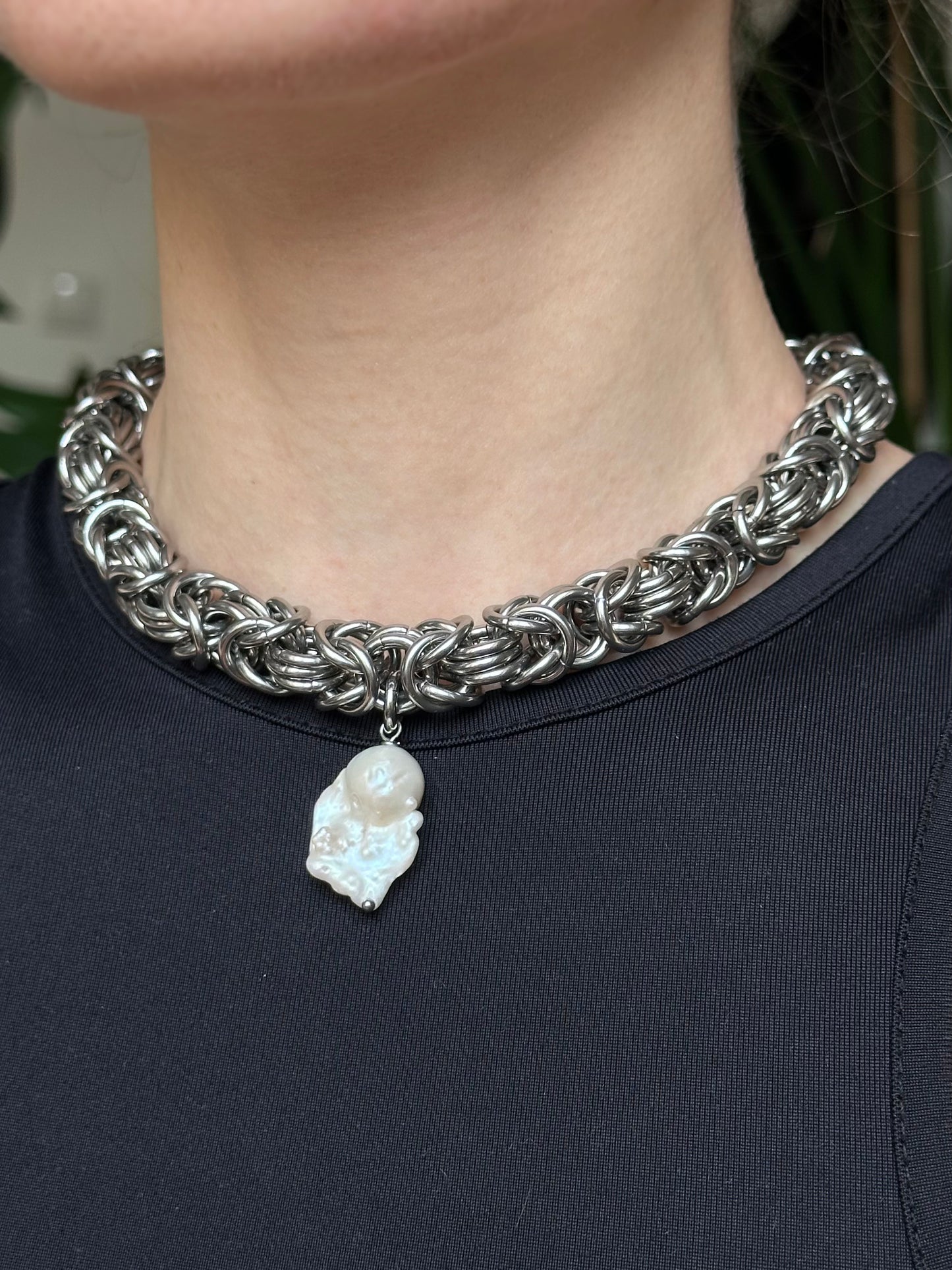 HEAVY BYZANTINE choker