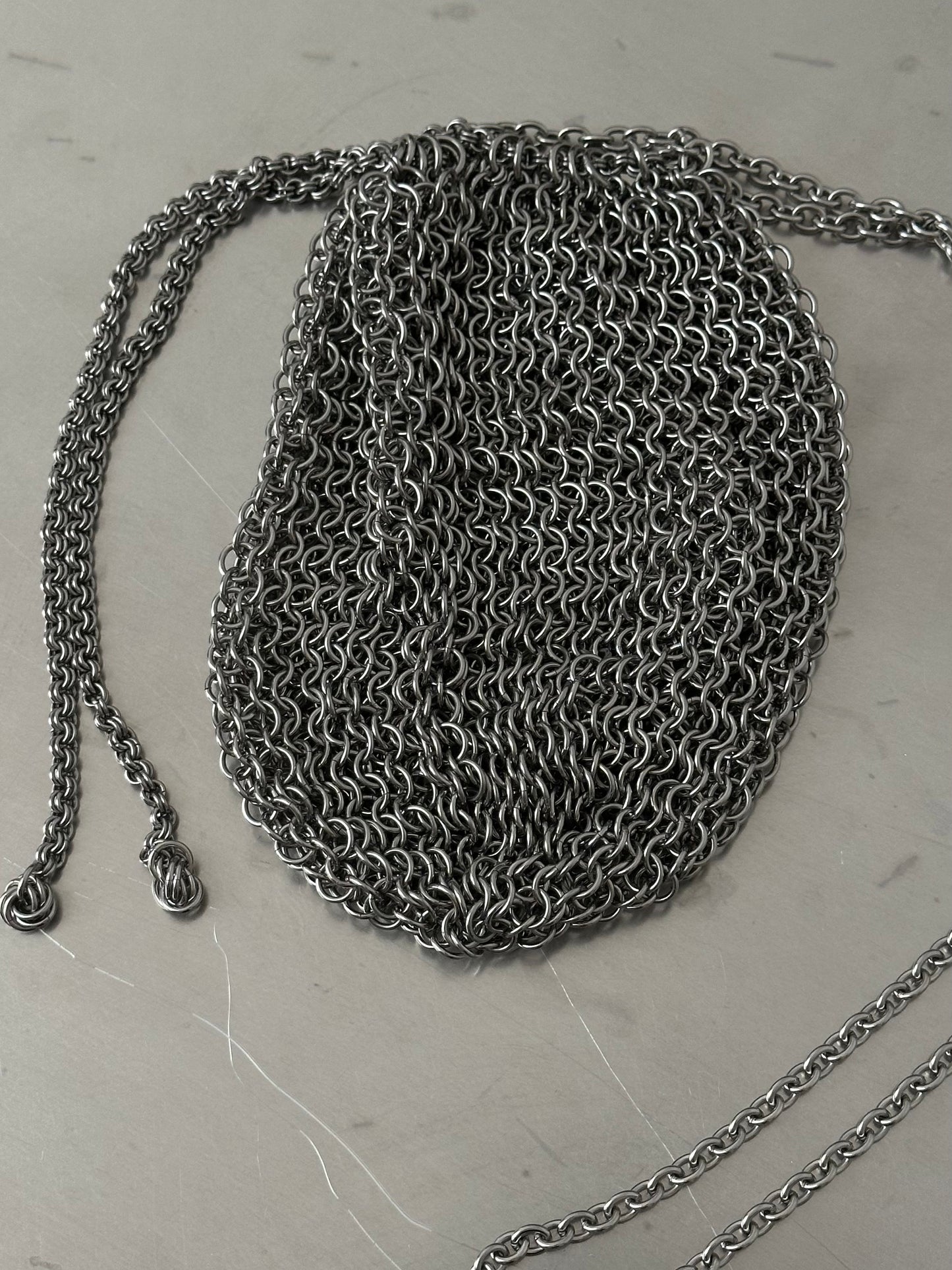 CHAINMAIL SACK BAG