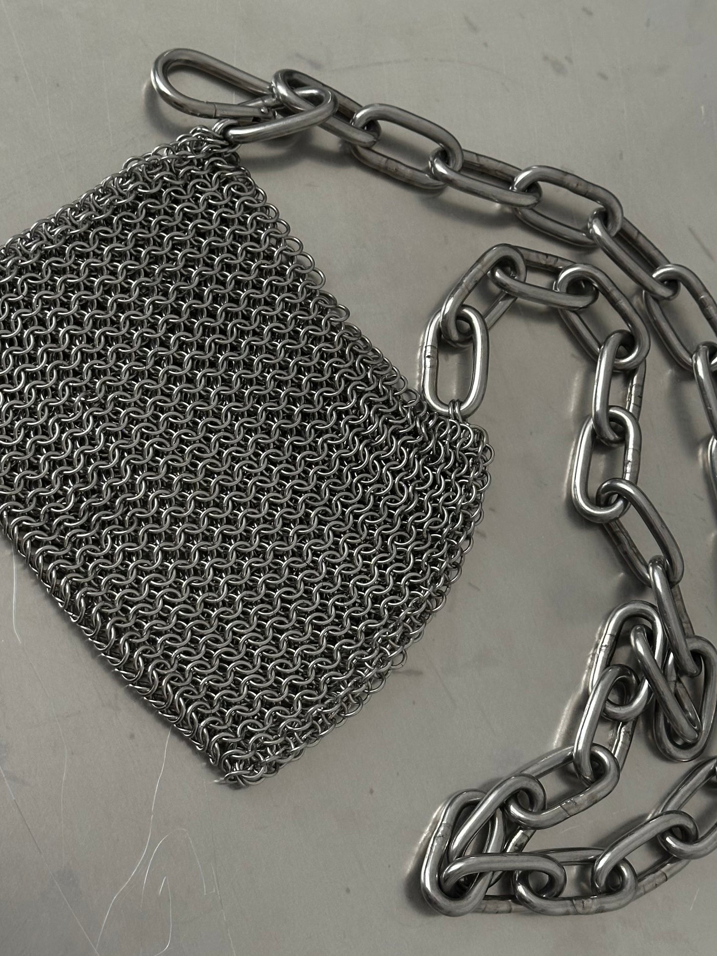 HEAVY DUTY CHAINMAIL BAG