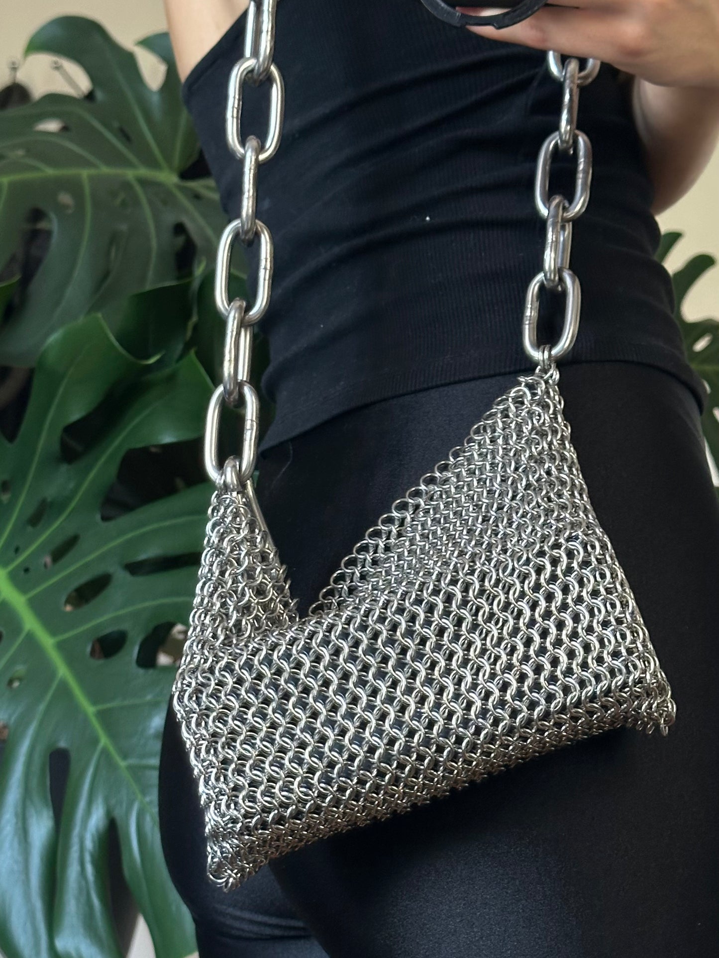 HEAVY DUTY CHAINMAIL BAG