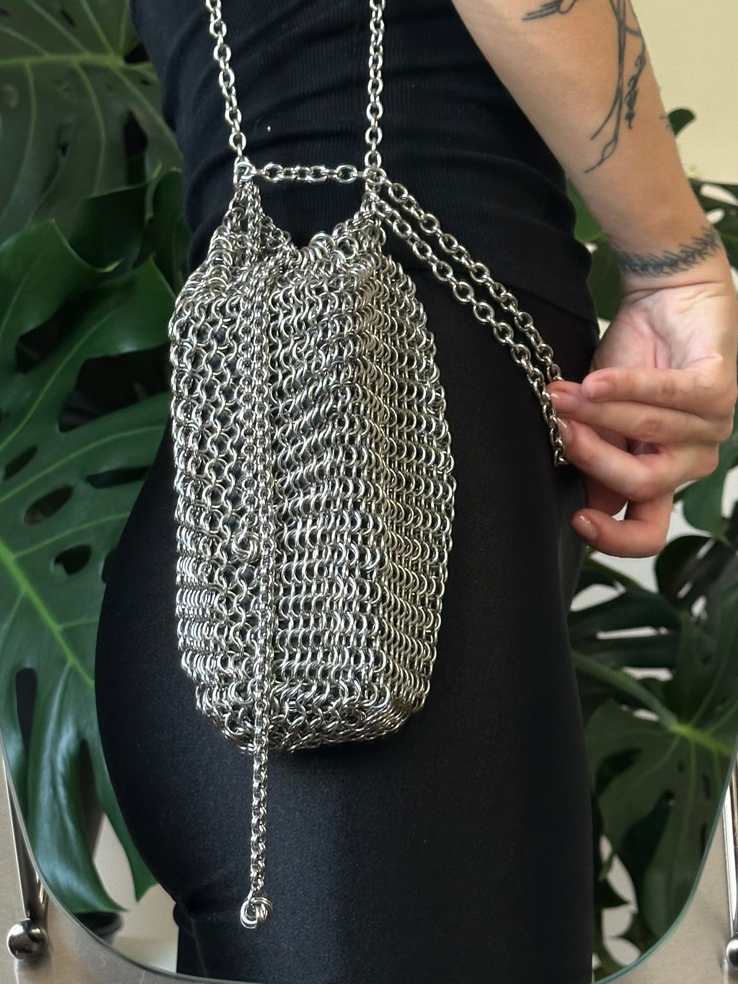 CHAINMAIL SACK BAG