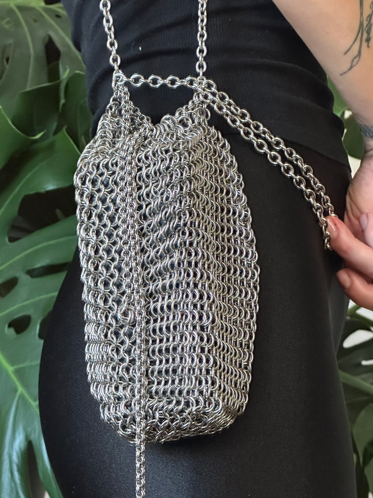 CHAINMAIL SACK BAG