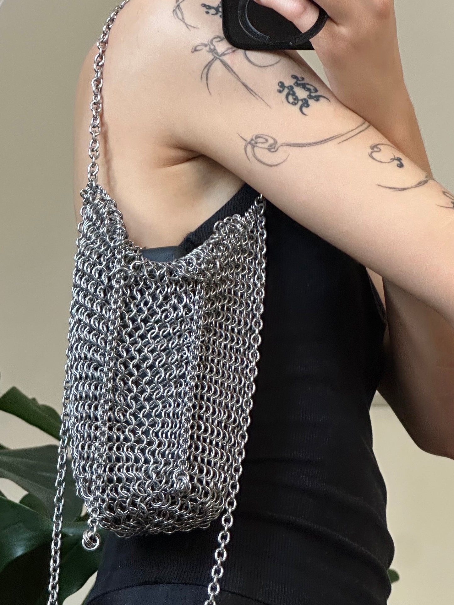 CHAINMAIL SACK BAG