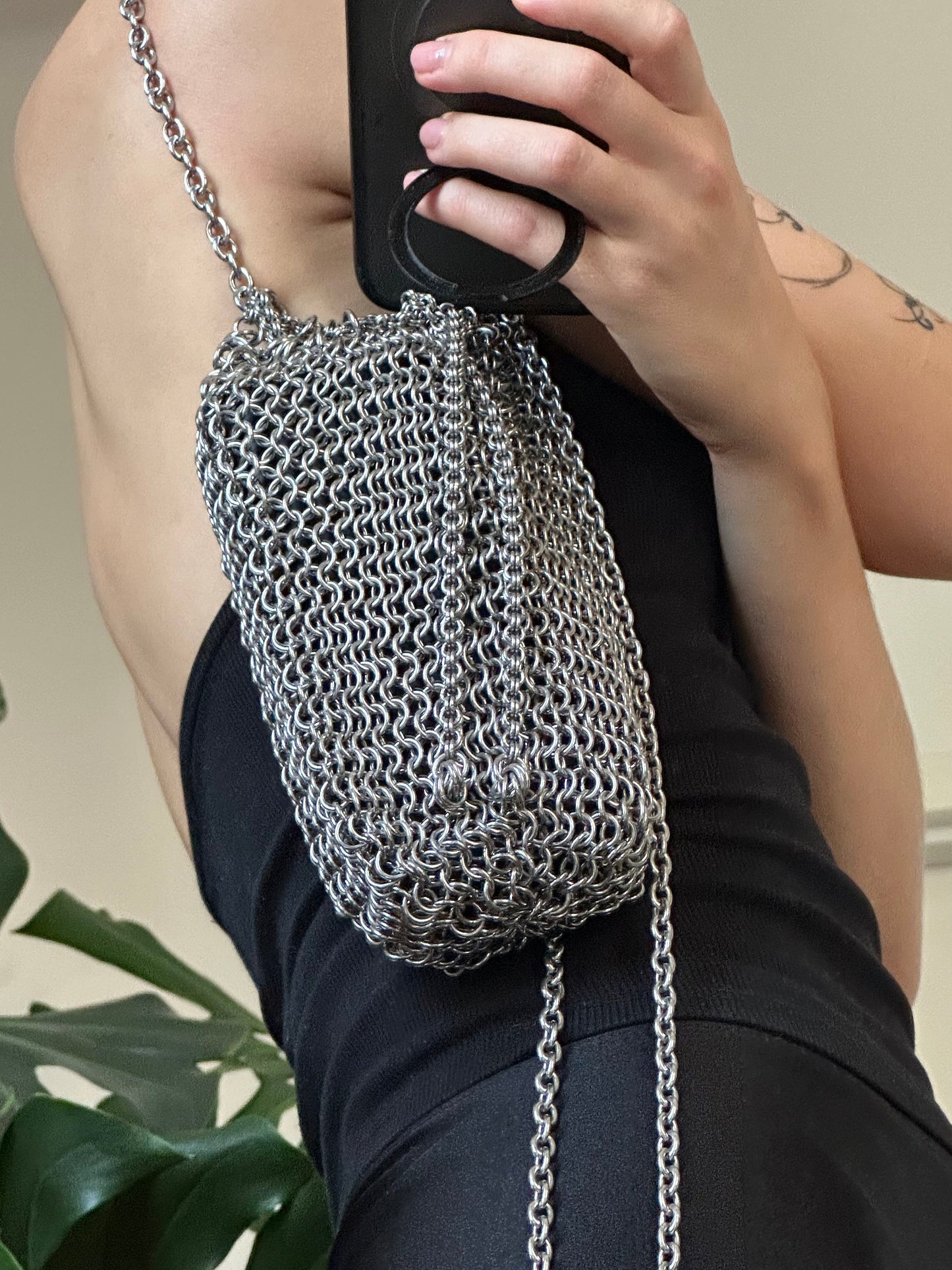CHAINMAIL SACK BAG