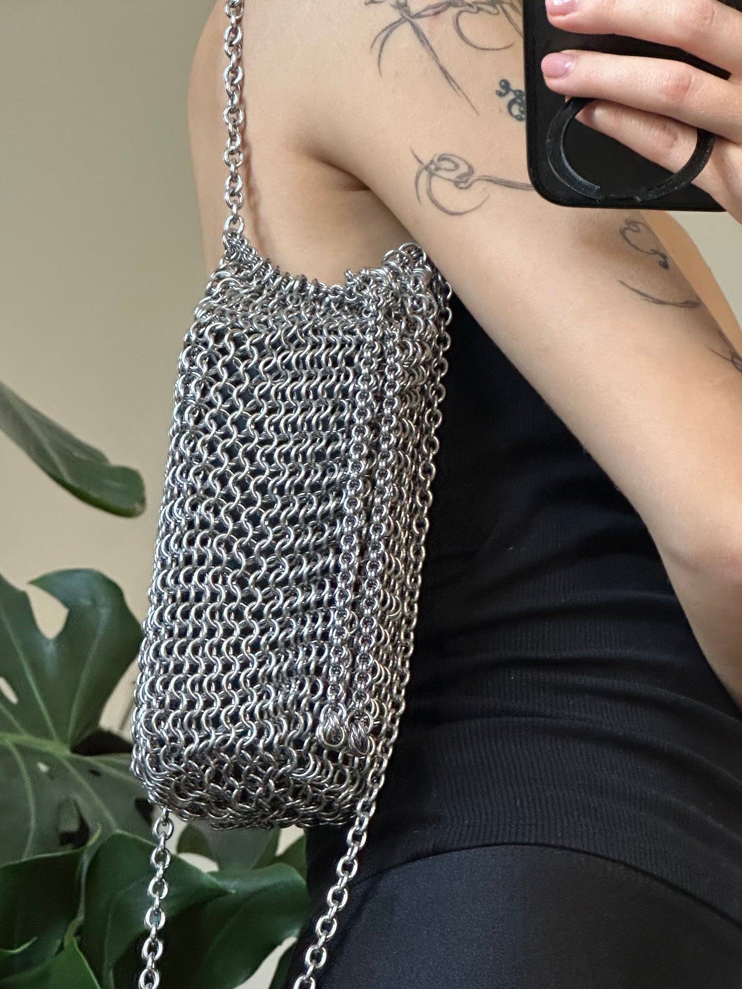 CHAINMAIL SACK BAG